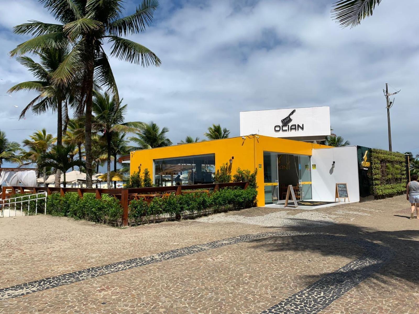 Apartamento Frente Ao Mar Com Varanda E Piscina Praia Grande  Exterior photo