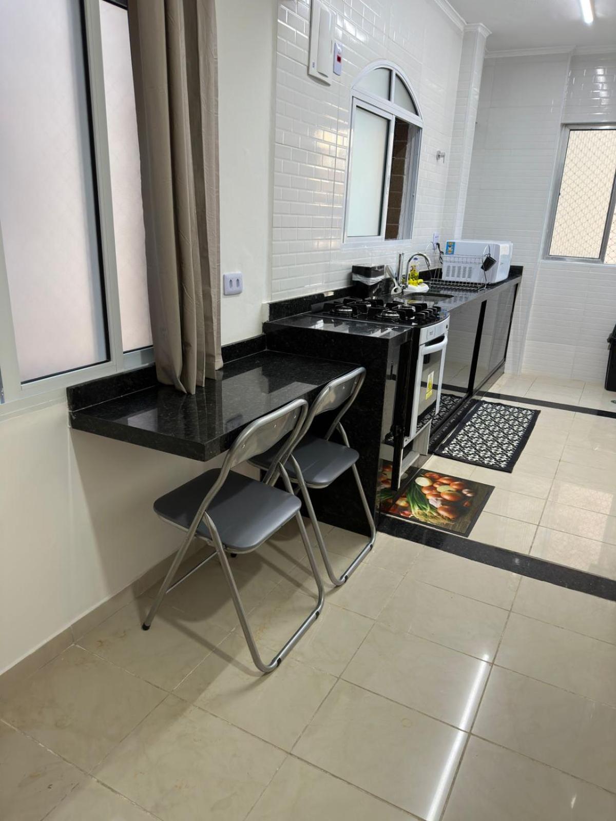 Apartamento Frente Ao Mar Com Varanda E Piscina Praia Grande  Exterior photo